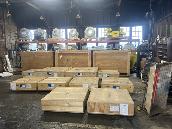 2 Units - Unused Outotec 3.2m X 5.6m (10.5' X 18.4') Ball Mills, 1000 Hp (750 Kw))